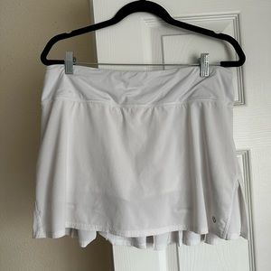 Lululemon White Tennis Skirt Size 10